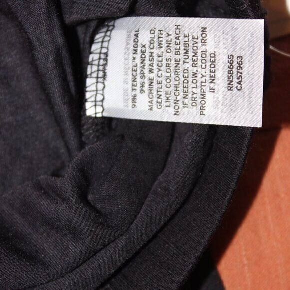 NEW Nordstrom Black SLEEPWEAR Pants Women's Size XS - Picture 10 of 12